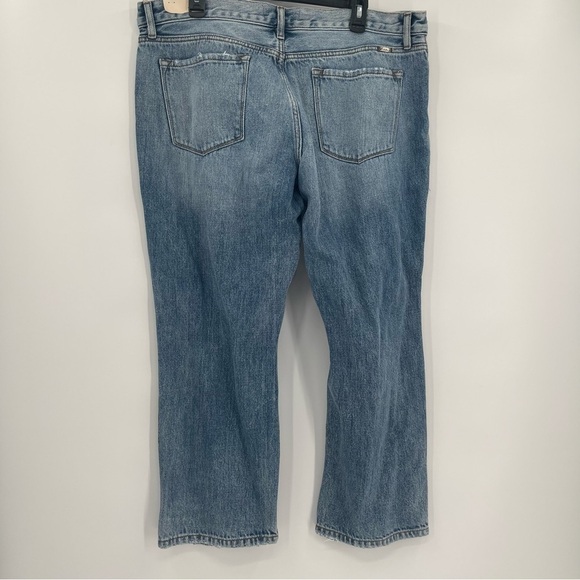 Kancan Women’s NWT No Stretch Plaid Patch Ripped Boyfriend Jeans 32x28 - Picture 9 of 12